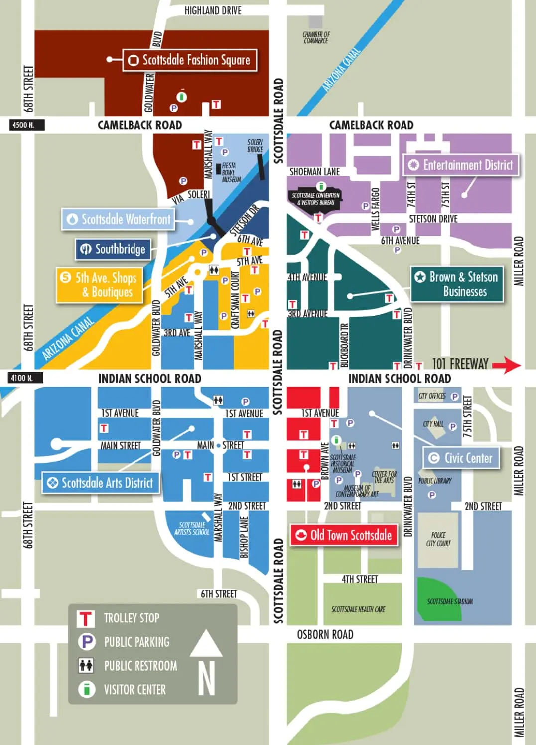 Old Scottsdale map